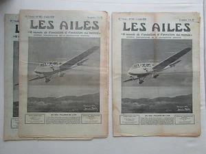 AILES 1939 942 FARMAN 432 SNCM LUCHTVAART LA NEDERLANDS JAPY SNCM MOTEUR HARLOW - Picture 1 of 6
