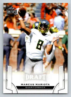 2015 Leaf Draft #81 Marcus Mariota (ref 196635) - Image 1 of 2
