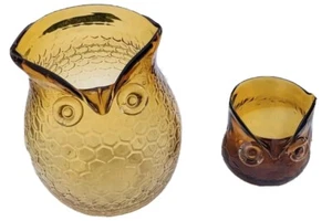 Eulen 2er Set Vase Bonbonglas Deko Kunstglas Okt22 - Bild 1 von 12