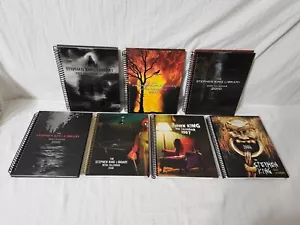 Lot of 7 Stephen King Library Desk Calendars 2006-2012. Horror. Read Description - Foto 1 di 20