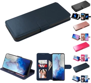 Custodia per iPhone 12 Mini 5,4" pelle PU portafoglio pieghevole cover ibrida + PryTool - Foto 1 di 18