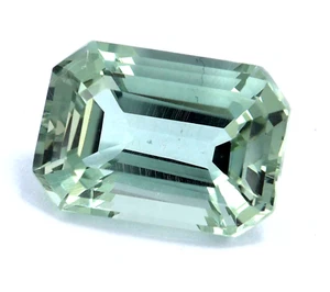 11.20 Ct Certified Natural Rare Demantoid Garnet Emerald Cut Loose Gemstone - Picture 1 of 4