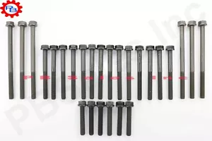 Set of 26 DCEC Cylinder Head Bolt Set for Dodge Cummins 5.9L,6BT,12V ,1989-1998 - Picture 1 of 5