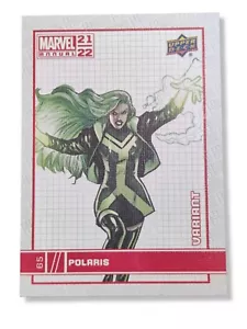 2021-22 Upper Deck Marvel variante anual de lona #65 Polaris - Imagen 1 de 1