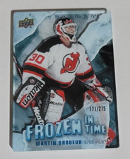 2022-23 Upper Deck Trilogy Hockey - Devils Martin Brodeur Frozen In Time 171/275