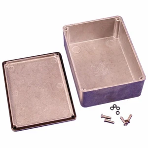 Hammond 1590WLB Involucro Stagno In Alluminio Naturale (50,5 X 50,5 X 31Mm) - Foto 1 di 1
