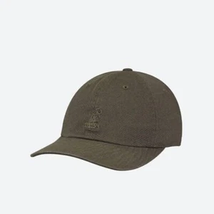 Kangol Washed Baseball 792179692604 NEW Men's Hat Cotton Smog ONE SIZE - Picture 1 of 1