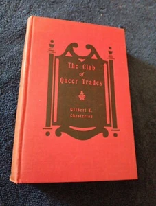 Supernatural Mystery G K Chesterton The Club of Queer Trades 1905 1st/1st US VG - Picture 1 of 8