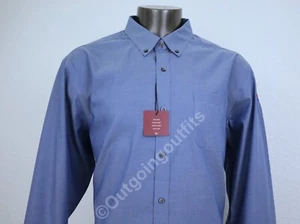 NEW Red House Non Iron Interstate Plastics Men's Long Sleeve Shirt Size 2XL - Picture 1 of 15