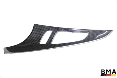 Panel de moldura de fibra de carbono para puerta delantera derecha Audi A6 S6 4G0867409N 2012-2018 OEM Foto 1 de 4