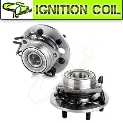 2 Front Wheel Bearing & Hub Assembly 4WD Fits Cadillac Chevy Tahoe GMC Yukon XL - Image 1 of 4