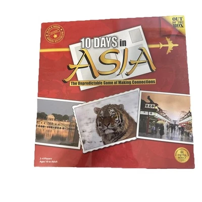Juego de Mesa 10 Days in Asia • NUEVO Y Precintado • Raro Fuera de Impresión Fuera de Uso Juego de Estrategia Foto 1 de 4