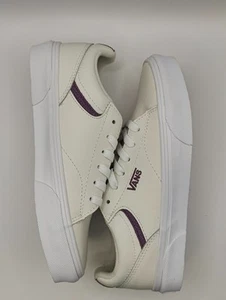 Vans seldan womens size 6.0 leather retro pop grape j - Picture 1 of 5