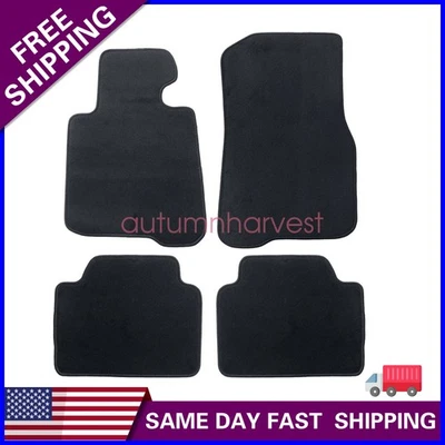 4Pcs For BMW M4 F82 2014 2015 2016 2017 2018 2019 2020 Floor Mats Carpet Velour - Image 1 of 4