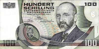 Austria 100 chelines 1984 VF-CVF Pick-150 Foto 1 de 3