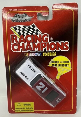 Carro de metal fundido Racing Champions 1/64 Donnie Allison #21 1989 - Imagem 1 de 2