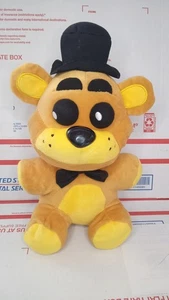 Golden Freddy 2016 Plush 9” Five Nights At Freddy’s Collectible Bear Hat - Picture 1 of 6