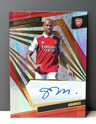 2022-23 Panini Revolution EPL Auto Gabriel #A-GMS Arsenal - Image 1 of 2