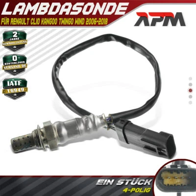 Sonda lambda sonda di regolazione per Renault Clio II Kangoo Laguna II Megane Nissan Opel - Immagine 1 di 4