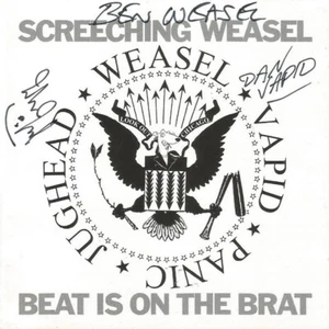 Screeching Weasel Autogramm Beat Is On The Brat CD signed by 3 - Bild 1 von 2