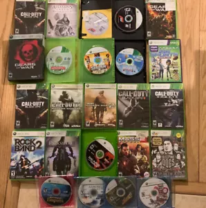 Xbox 360 24 Spiel Posten Call of Duty Monopoly Gears of War Steelbook NCAA 09 Rock B - Bild 1 von 10