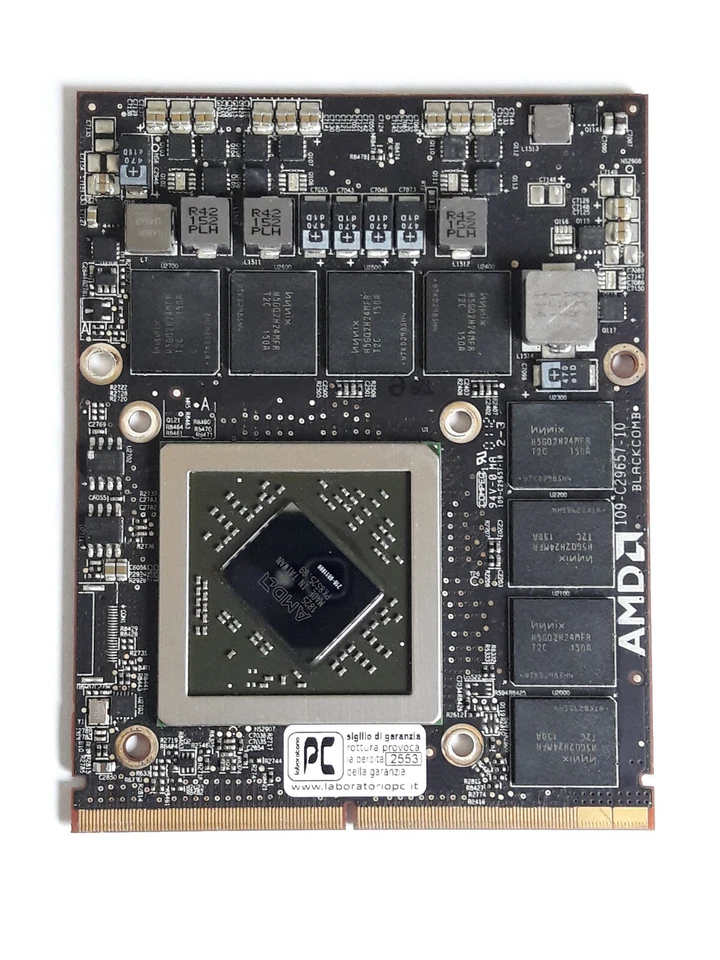 Scheda video AMD Radeon HD 6970M 2 GB con la GPU NUOVA per iMac 27" A1312 2011  - Immagine 1 di 1