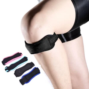 Adjustable Patella Knee Strap Brace Support Pad Pain Relief Band StabilizerY`da - Picture 1 of 14