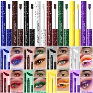 Mascara impermeabile colorato - volumizzante, allungamento, sollevamento arricciacapelli - Foto 1 di 20