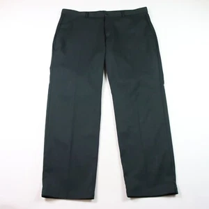 Nike Golf Pants Stretch Dri Fit Performance Black Flat Athletic Mens Sz 36x30 - Picture 1 of 10