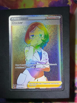 Pokémon TCG Doctor Chilling Reign 214/198 Holo Secret Rare - Image 1 of 2