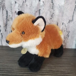 Miyoni By Aurora Red Fox Plush Stuffed Animal Toy Standing 2019, 10" Realistic - Imagen 1 de 10
