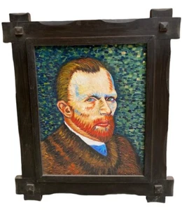 Vincent Van Gogh - OIL canvas PAINTING - POST IMPRESSIONISM STYLE - SIGNED - Picture 1 of 10
