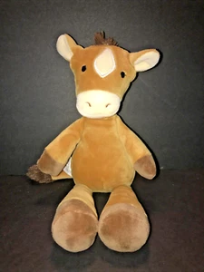 Mary Meyer HORSE Loosey Goosey 10" Brown Plush Toy Stuffed Animal Lovey Pony 11" - Picture 1 of 5