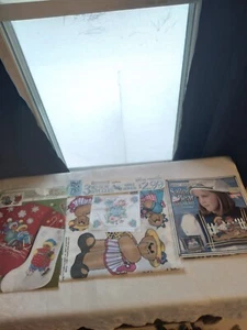 3 Sewing Applique Kits Sailor Bear, Winter Bears, Summer Time Bears Multicolored - Picture 1 of 13