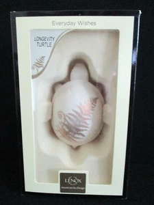 LENOX EVERYDAY WISHES LONGEVITY TURTLE NEW - Picture 1 of 6