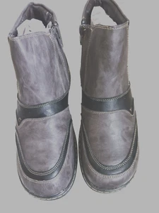 Damen Stiefeletten grau Größe 38 neu mit Karton - Bild 1 von 6