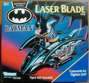 Batman Returns Laserblade Cycle Toy 1991 6X7X3 loose in box - Picture 1 of 1