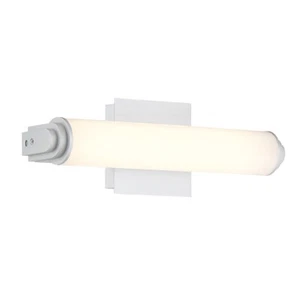 Eurofase Ray Small LED Wall Sconce, Aluminum/White - 30191-013 - Picture 1 of 1