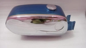 Tanque gasolina Zündapp Ks 50 Super Sport tipo 517-20 cromado y lacado azul 1971 - Imagen 1 de 7