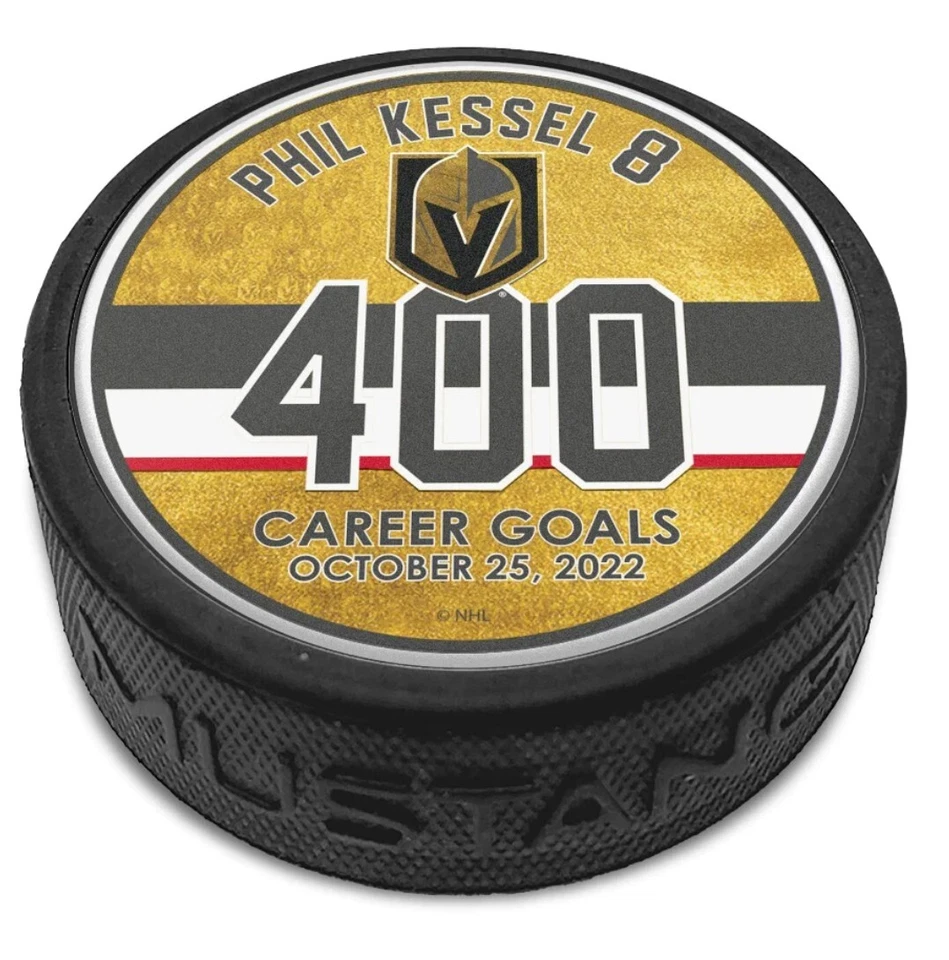 🏒Caballeros de Oro~Phil Kessel~400 Objetivos de Carrera Disco. Edición Limitada Solo 80 Hecho Foto 1 de 1