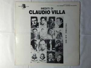 CLAUDIO VILLA Inediti di vol. 1 lp TOTO' RARISSIMO VERY RARE!!! - Picture 1 of 1