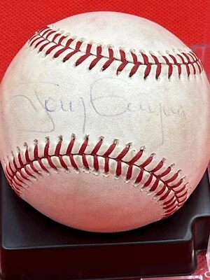 Tony Gwynn Autographed Rawlings Baseball PSA Certified Early Signing COA Signed - Image 1 of 3