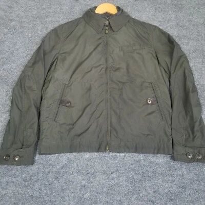 Chaqueta Harrington Massimo Dutti Hombres Tareas de Campo Talla M Verde Oliva Estilo Militar Foto 1 de 4