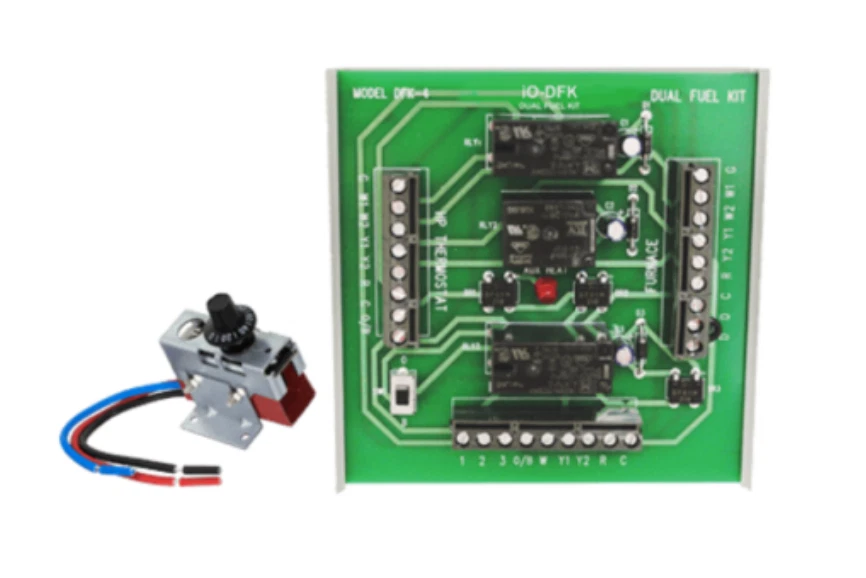 iO HVAC Controls iO-DFK Dual Fuel Kit with Outdoor Thermostat