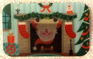 Target Christmas 3D Lenticular Santa in the Fireplace 2022 Gift Card 790-01-5801 - Picture 1 of 1
