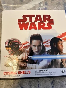 DISNEY STAR WARS COSMIC SHELLS COLLECTORS ALBUM WITH 100+ SHELLS - Picture 1 of 15