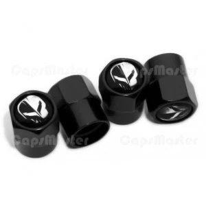4x Hex Fit Corvette C8 Jake Skull Car Wheels Tire Air Valve Caps Stem Dust Cover - Picture 1 of 5