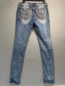 Women's ROCK REVIVAL "Peacoat" Bootcut Denim Jeans size 27 - Bild 1 von 11