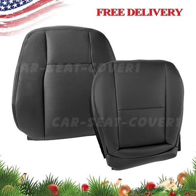 2008-2015 For Mercedes Benz GLK 250 350 SPORT Driver Bottom&Top Seat Cover Black - Imagem 1 de 4