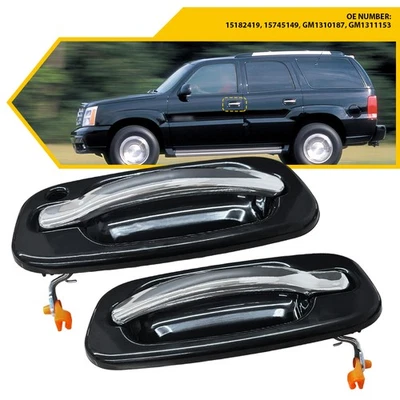 Manija de puerta exterior delantera X2 para GMC Yukon Yukon XL 1500 2000-06 Yukon XL 2500 Foto 1 de 4